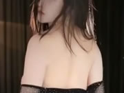 Beautiful butt asian girl dances naked teases